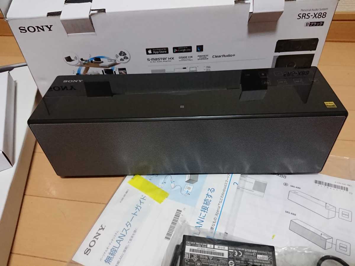美品 ソニー SONY SRS-X88 ワイヤレススピーカー 【公式通販】