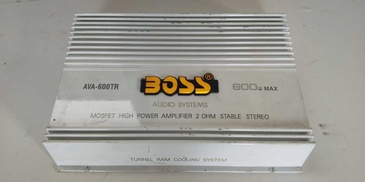 AVA-600TR BOSS アンプ - AUDIO SYSTEM 600w パワーアンプ 商談中