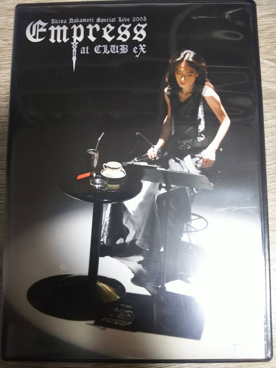 Empress Live Special 0 Nakamori at CLUB Akina 中森明菜 ex eX - DVD