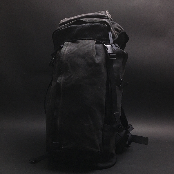 キャンバス RUCKSACK ポーター | コーナー CORNER 黒 バッグ メンズ