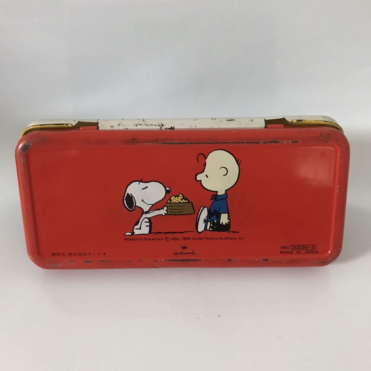 【送料無料】スヌーピー　昭和 レトロ ペンケース 筆箱 サンリオ_3