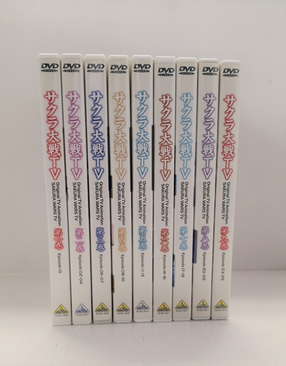 中古】サクラ大戦TV 全9巻 DVD 【009-200427-RK-17-IZU】