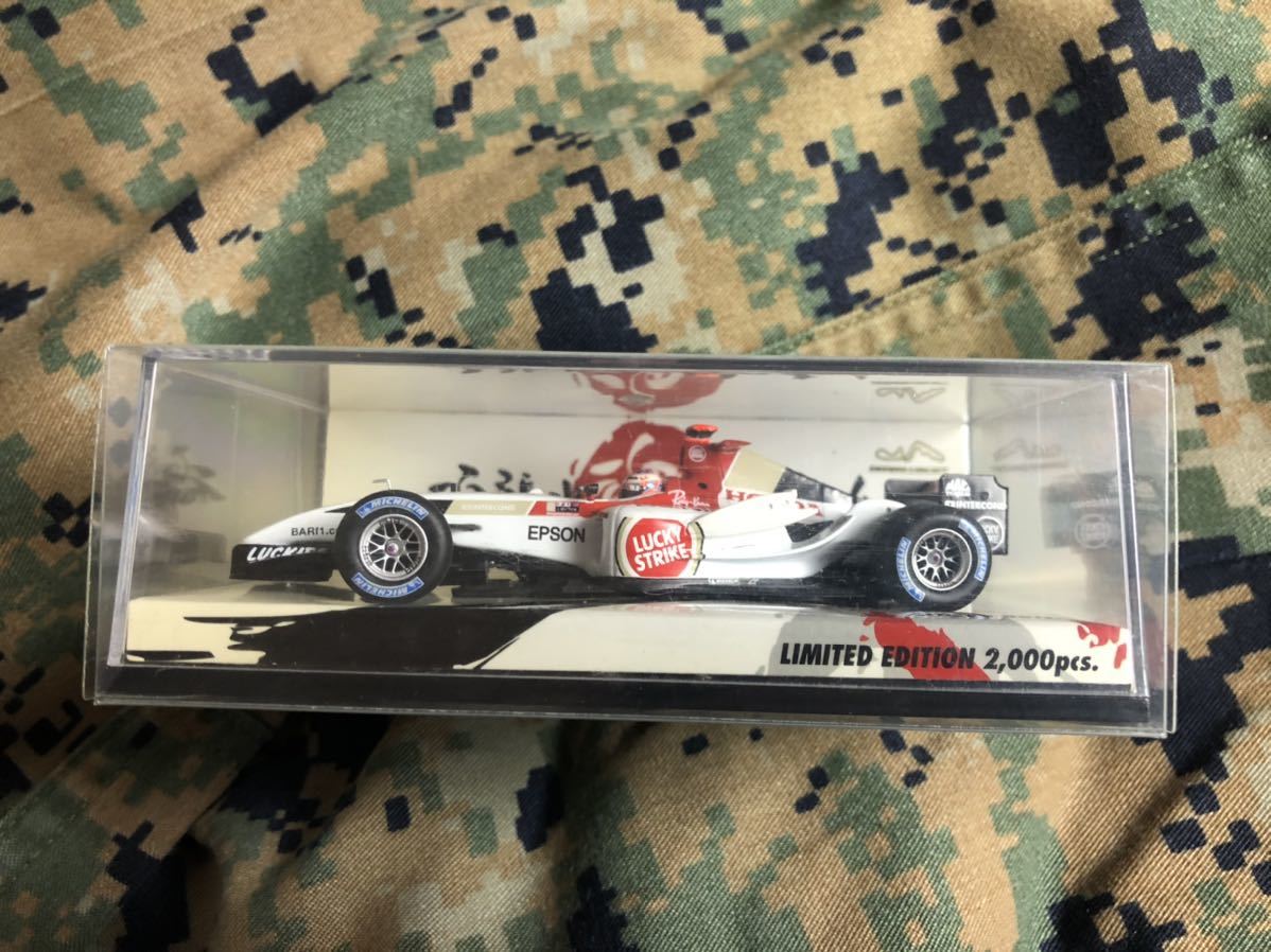 BAR 006 0 Honda 1⁄43 ホンダ ミニチャンプス F1 GP B Sato R #10 Diecast
