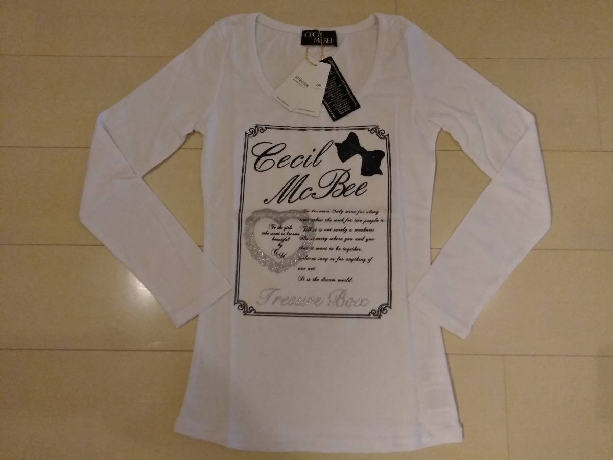 M最新な 売切れました Cecil ｍcbee ロンt Tシャツ カットソー 七分 長袖 トップスm 7 999 Inspiredentaldallas Com