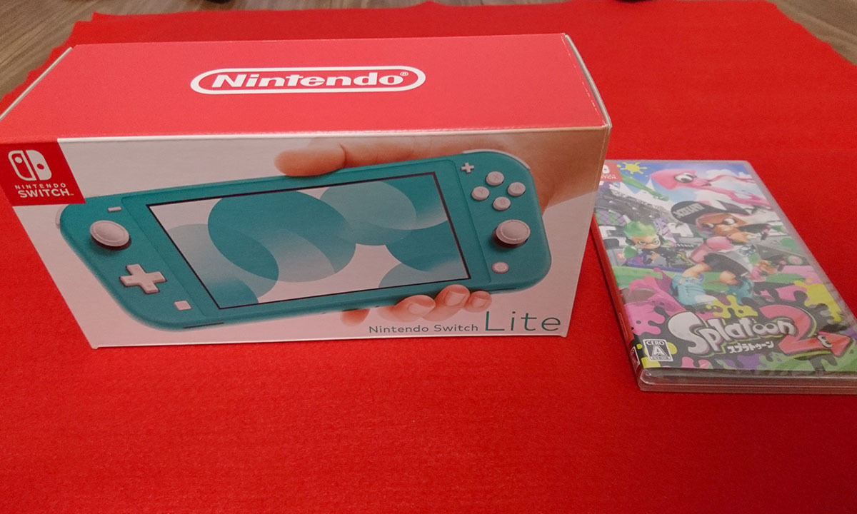 Nintendo Switch Lite ターコイズ +スプラトゥーン2.3 新品送料無料☆ニンテンドースイッチ Nintendo Switch Lite ターコイズ