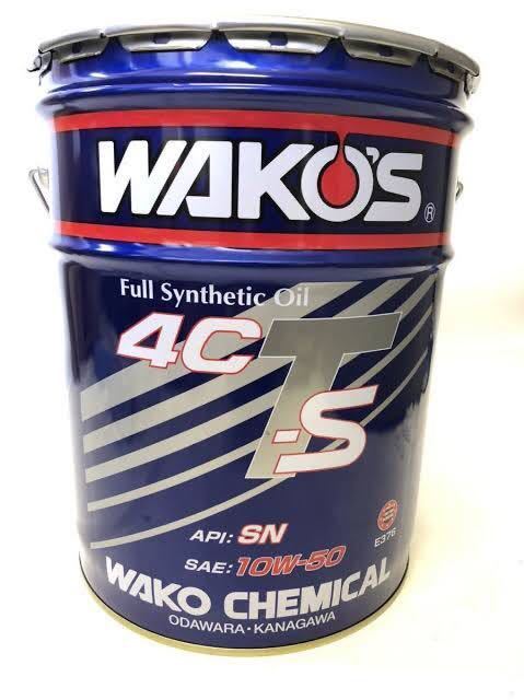 WAKO'S 4CT-S 10W-50 エンジンオイル4L×2本 未開封 車・バイク・自転車