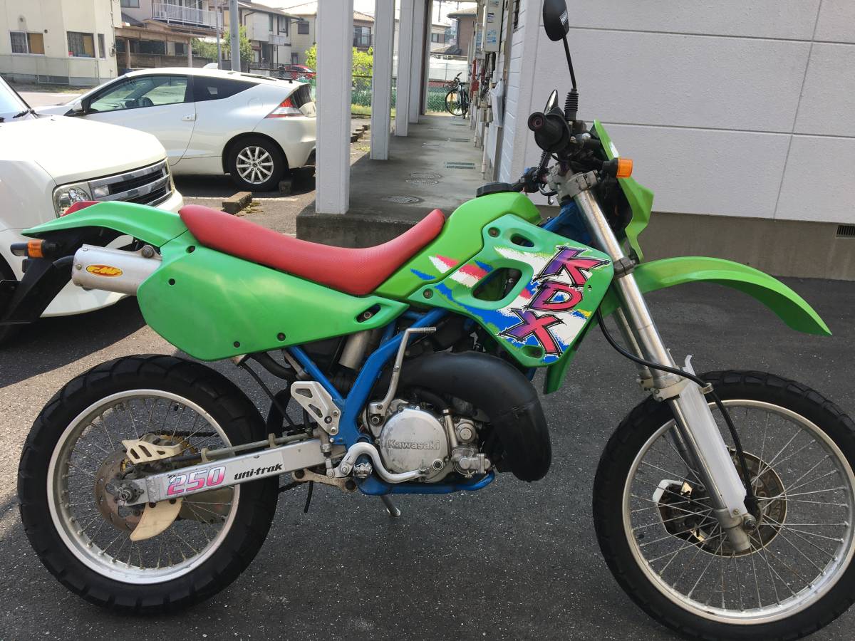 KAWASAKI カワサキ KDX250SR レストアベース 2スト モタード 