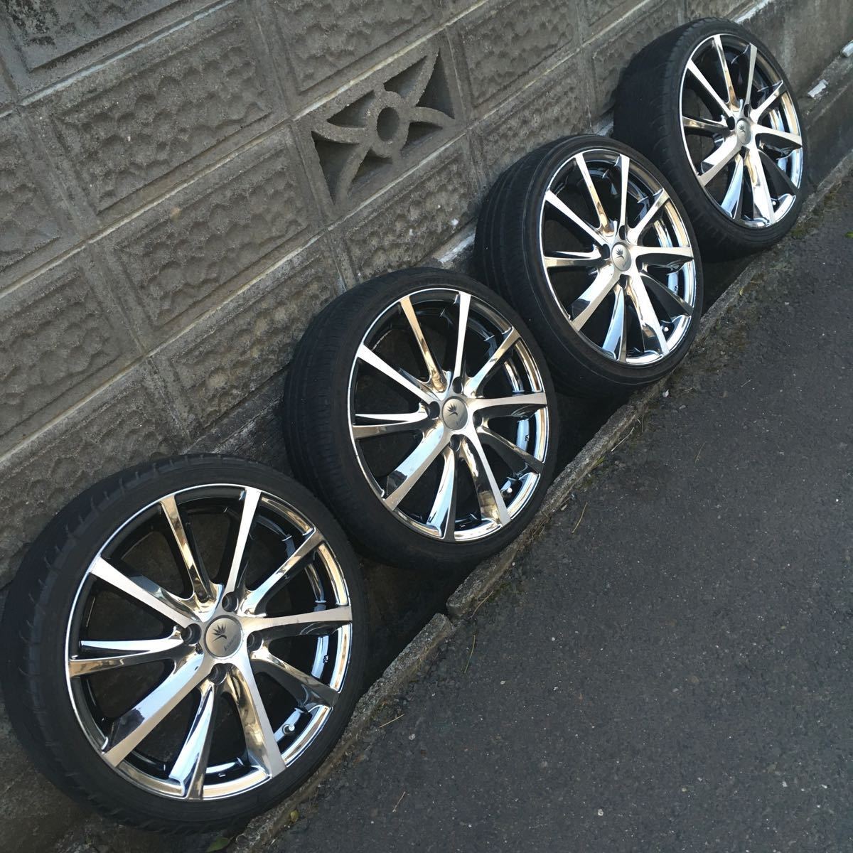 クレンツェ　ヴィシュヌ　16インチ5.5J +45 4H PCD100 4本 Weds kranze ウェッズ クレンツェ ヴィシュヌ 16×5.5j+45 PCD100/4H 4