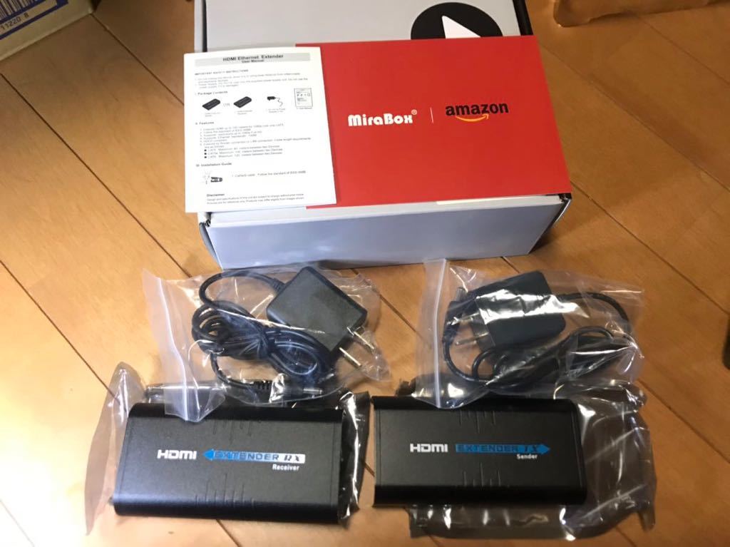 Mirabox Extensor Tx MiraBox HDMI Ethernet Extender 送信受信セット ARX373(その他)|売買されたオークション情報、yahooの ...