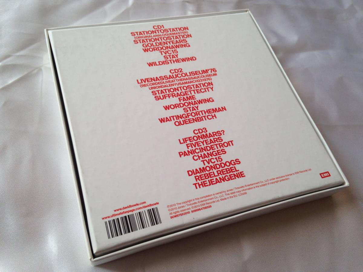 紙ジャケ 3CD ボックスセット David Bowie / station to station Special Edition Live ...