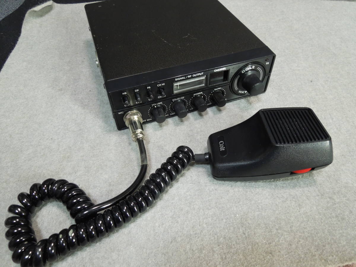 希少品！ COLT MKY-8000 CB無線機 ☆通電可／通話未チェック 現状渡し