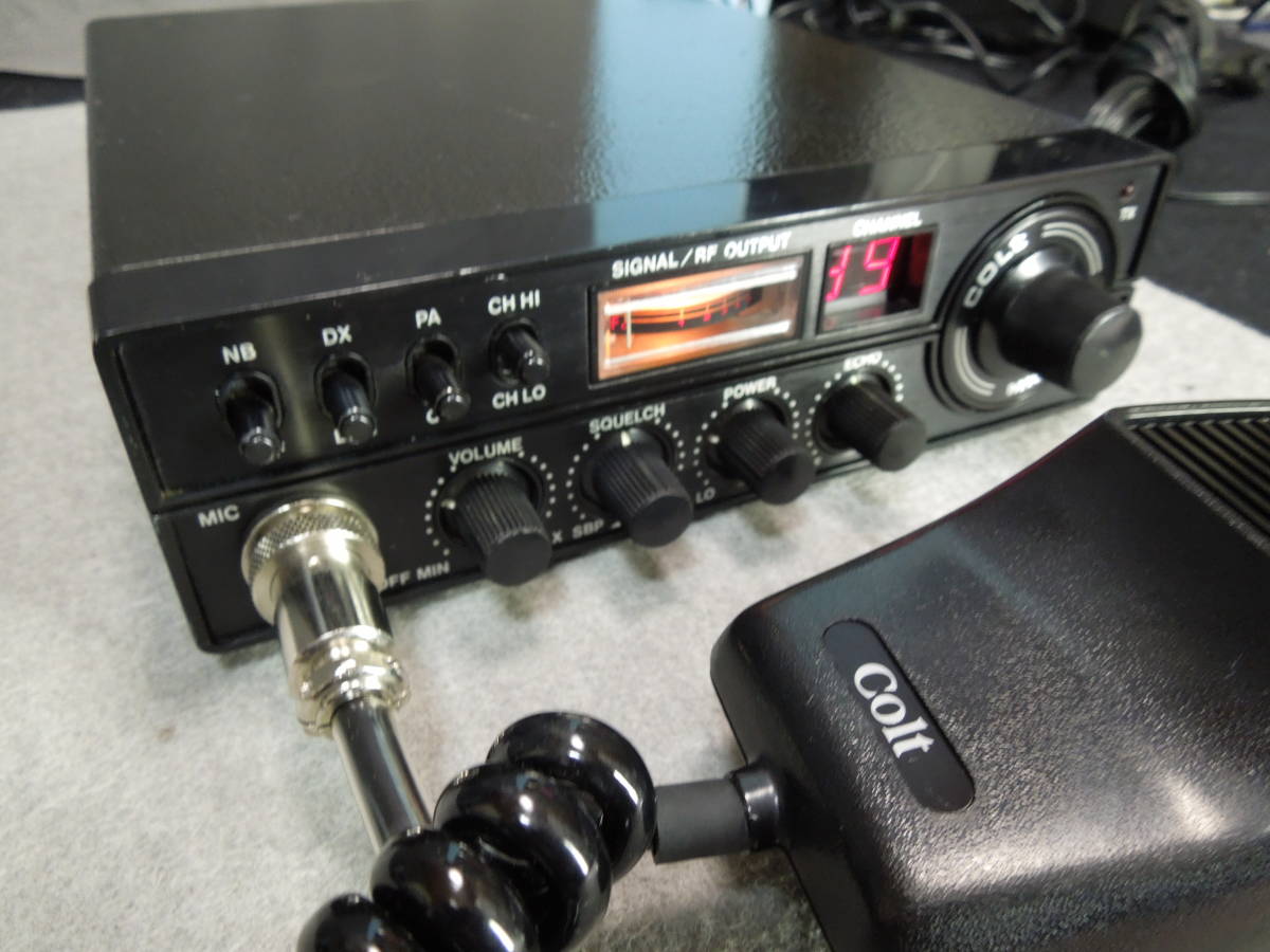 希少品！ COLT MKY-8000 CB無線機 ☆通電可／通話未チェック 現状渡し