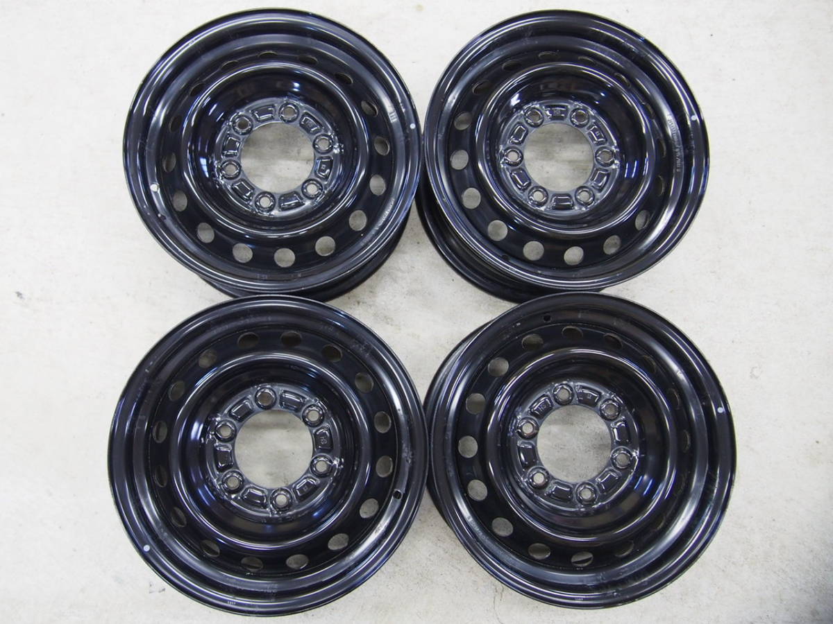 トヨタ 200ハイエース 純正 15インチスチールホイール 4本セット 鉄