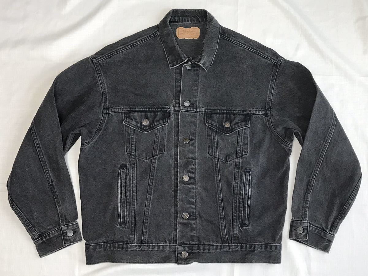 希少 80sビンテージ LEVIS 70507 黒 オリジナル ブラックデニム 4 