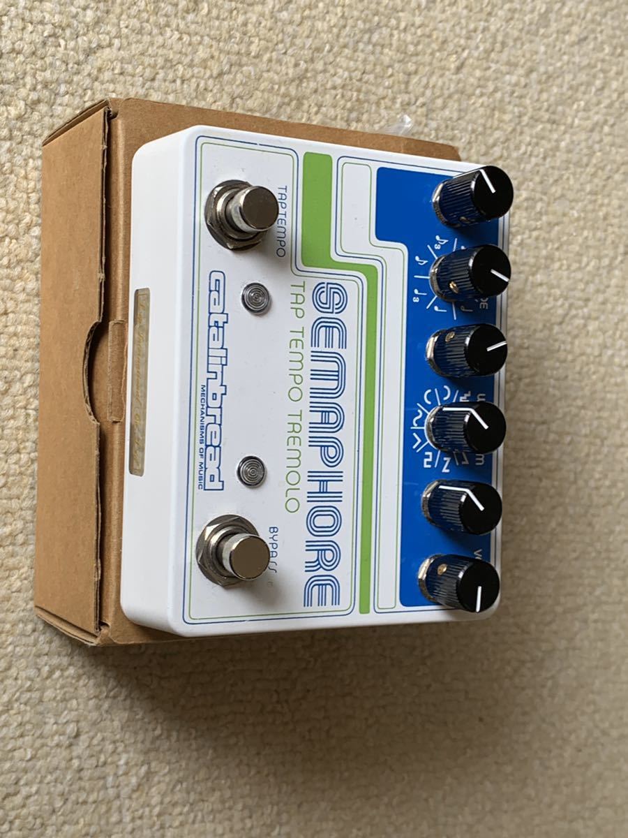 Catalinbread Semaphore 【送料込】【新品】【国内正規品】 Catalinbread Semaphore Tremolo Tap Tempo Hand Second Pedal - To