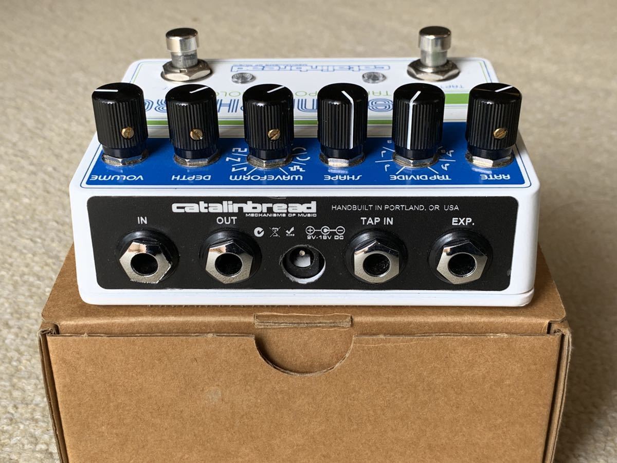 Catalinbread Semaphore 【送料込】【新品】【国内正規品】 Catalinbread Semaphore Tremolo Tap Tempo Hand Second Pedal - To