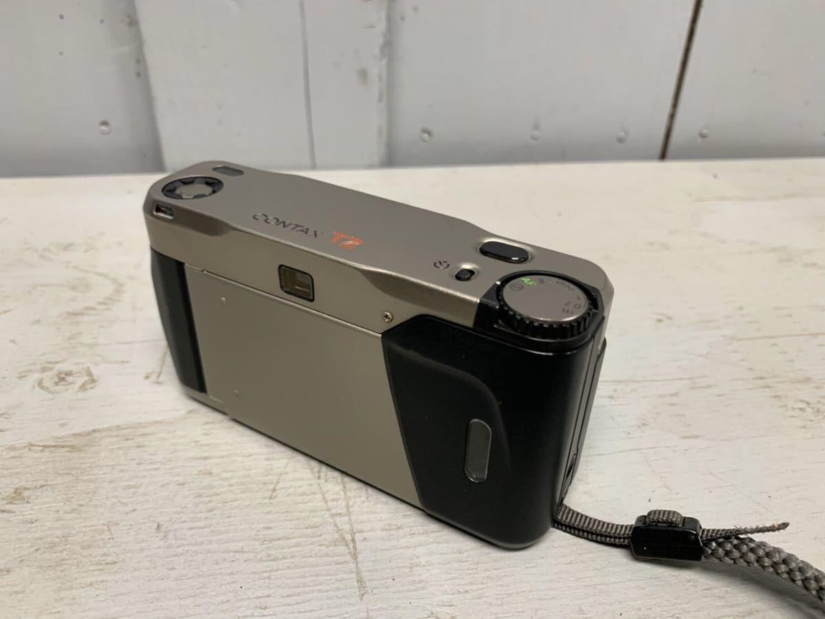 美品 コンタックス T2 箱付き CONTAX ティーツー フィルム カメラ 作動