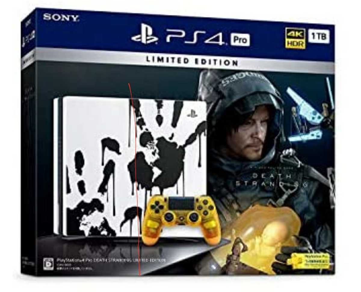 定番，新作登場 PS4 Pro DEATH STRANDING LIMITED EDITION プレイステーション4(PS4本体)｜売買されたオークション情報、yahooの商品情報をアーカイブ公開 - オークファン PS4本体