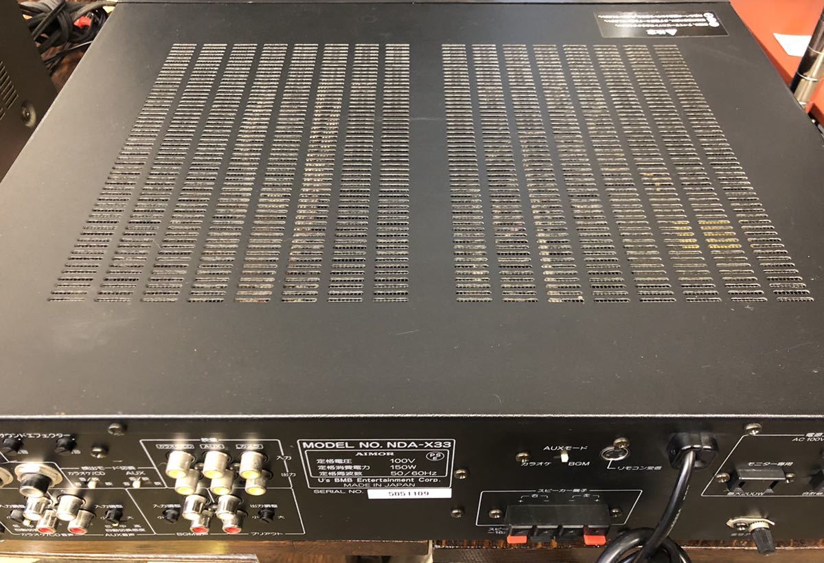NDA-X33 BMB ミキシングアンプ Yahoo!オークション カラオケ