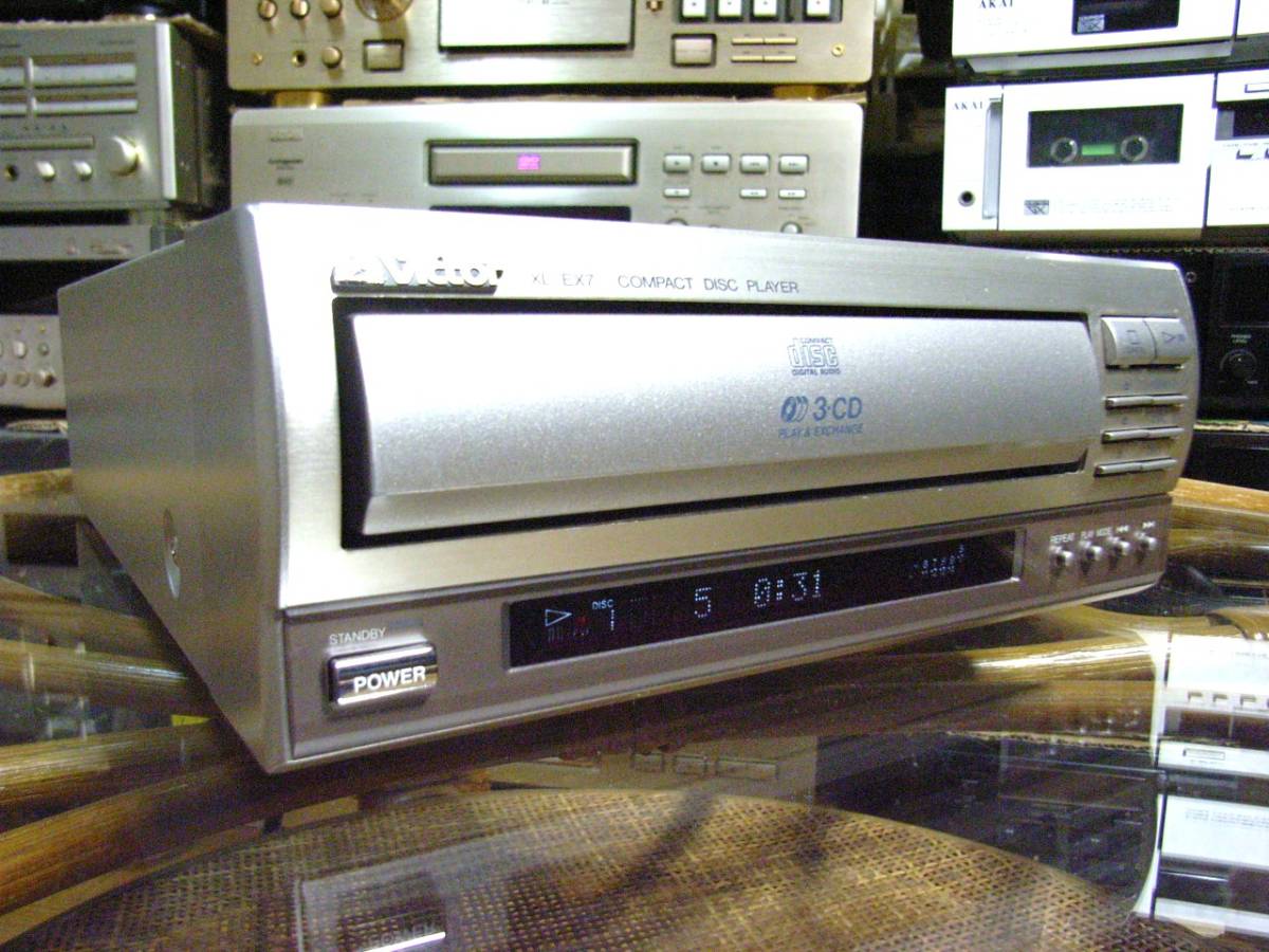 CHANNEL S 　CIリアクター Mサイズ ！美品中古 Victor XL-EX7 CDプレーヤー 便利で高音質 3CDオートチェンジャー 3