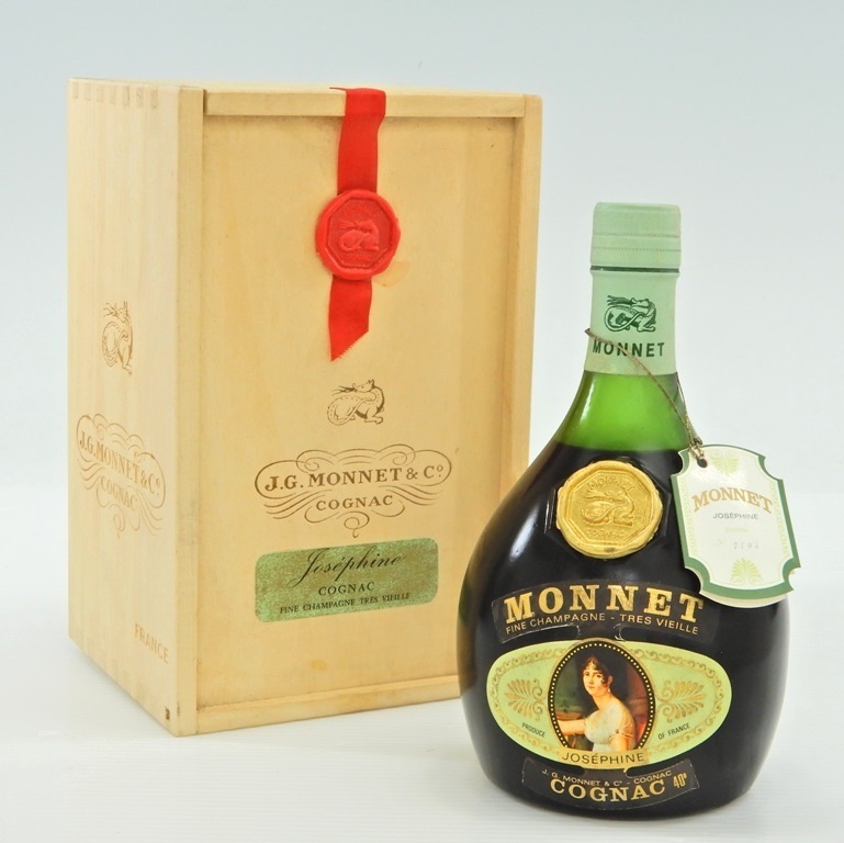 MONNET モネ 古酒 Josephine JOSEPHINE 未開栓 コニャック 木箱入り