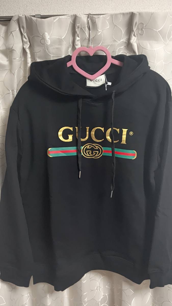 GUCCI パーカー - グッチ sizeS スウェットプルオーバーパーカー GUCCI
