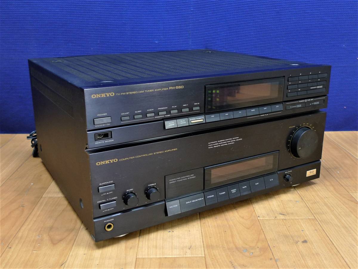 □ONKYO オンキョー◇チューナー付 プリメインアンプ【PH-5SD】□