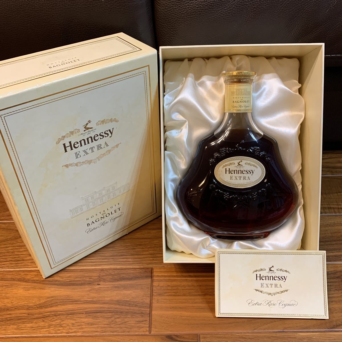 未開栓 ヘネシー HENNESSY エクストラ ノスタルジー ド バニョレ 700ml