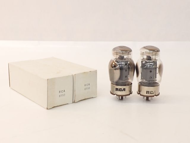 0 真空管 RCA 2本 公式通販 6550(真空管アンプ)の - -真空管 2026年
