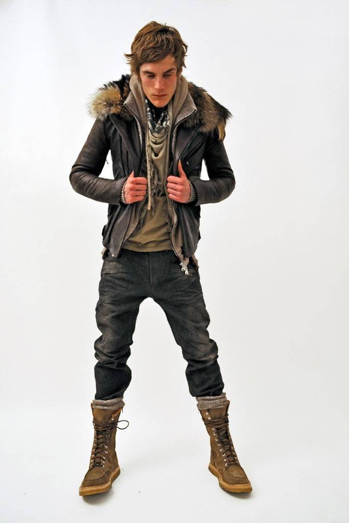 新品未着用】 定価149100円 BALMAIN HOMME ブーツ サイズ42 2011AW 