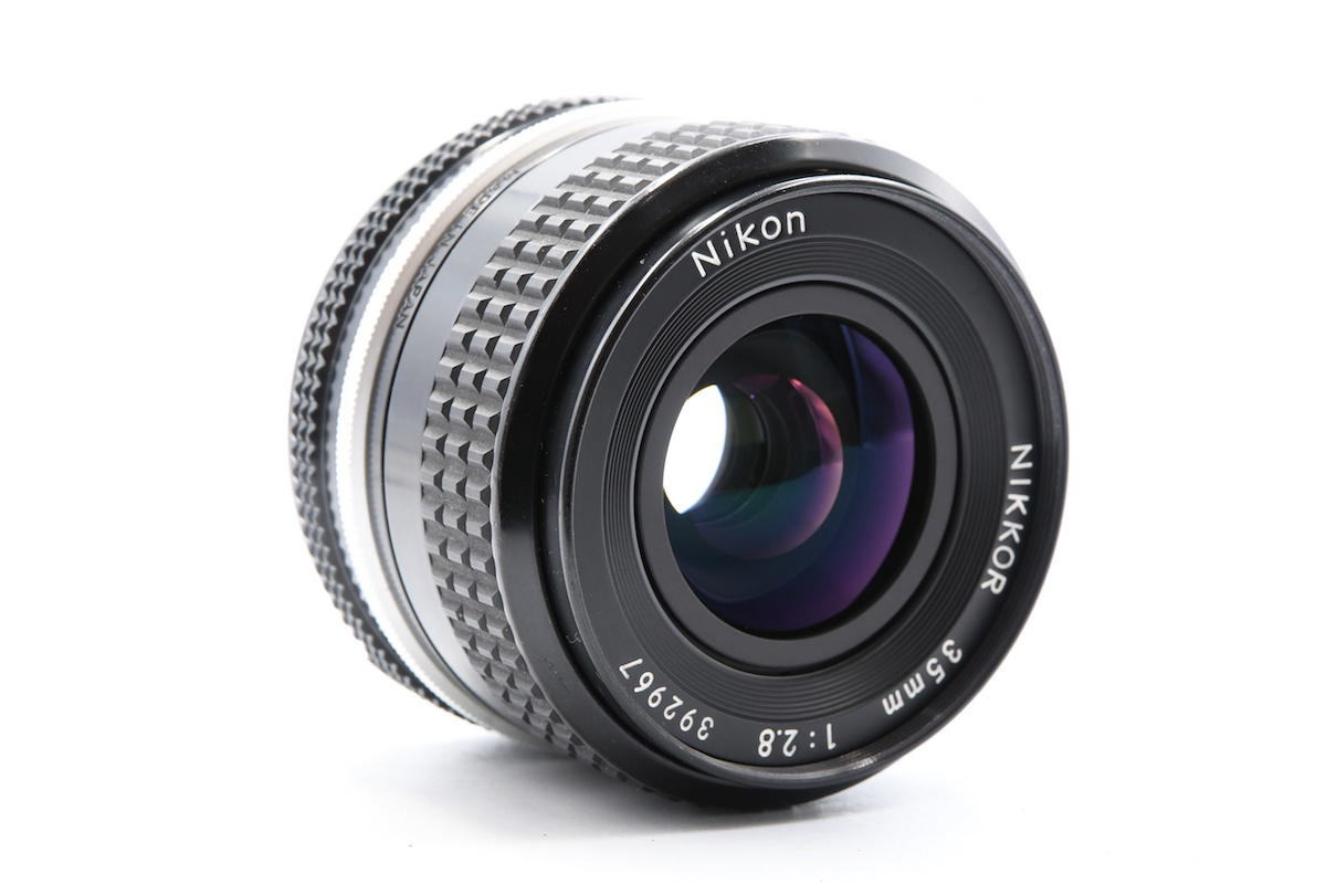 Nikon FE初代 黒 FE　レンズ:Nikkor 35mm F2.8 ◇ Nikon ニコン FE + AI NIKKOR 35mm F2.8 フィルムカメラ 広角単焦点