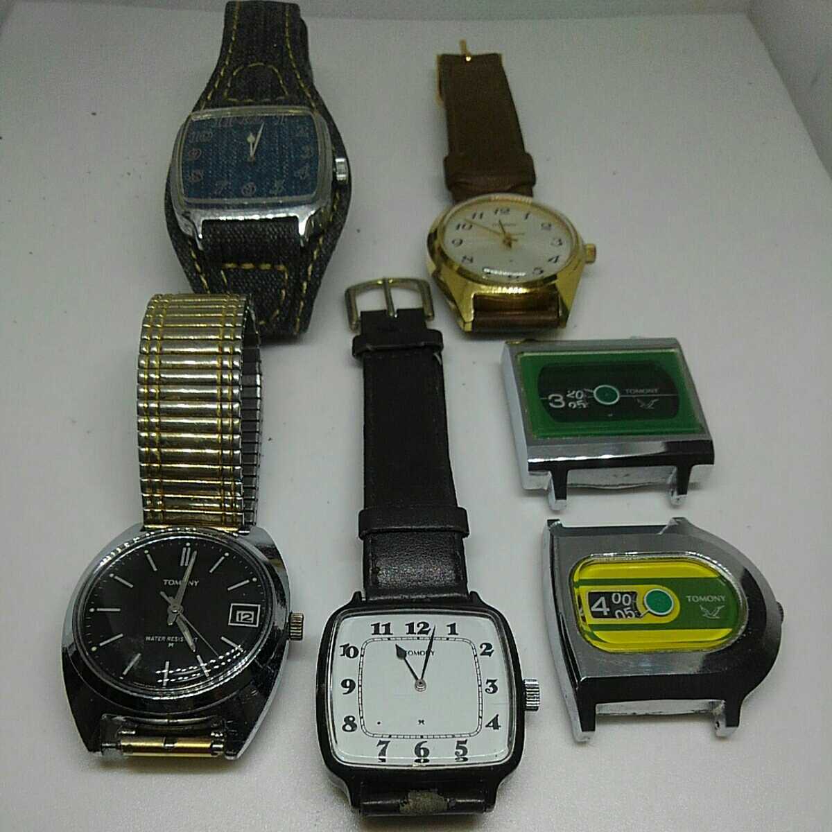 稼働品 SEIKO セイコー TOMONY トモニー 機械式 6点まとめて メンズ