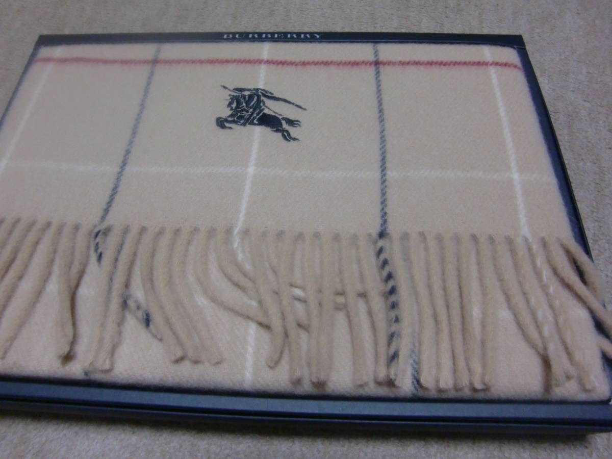 バーバリー ひざ掛け BURBERRY Burberrys - ブランケット ウール100