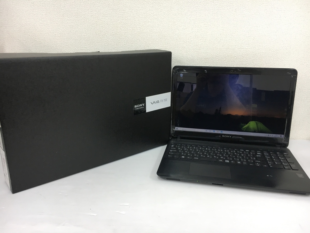 SONY VAIO ノートパソコン PC SVF153B1GN Win10 Pentium 3556U 1.7GHz