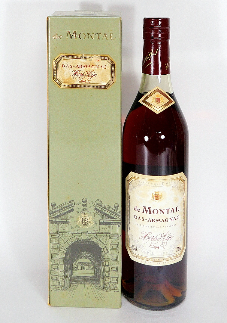 1円～□古酒□de MONTAL ド モンタル アルマニャック Hors d'Age オル