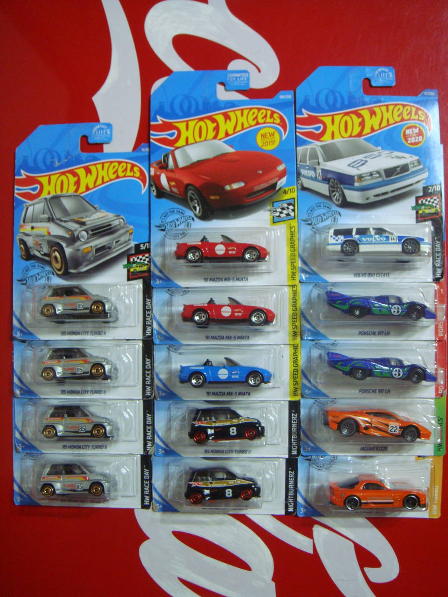 ホットウィール 2000年前後 当時物 15台セット HOTWHEELS】ホットホイールの旧車 x14台 8種類 セット【未開封品