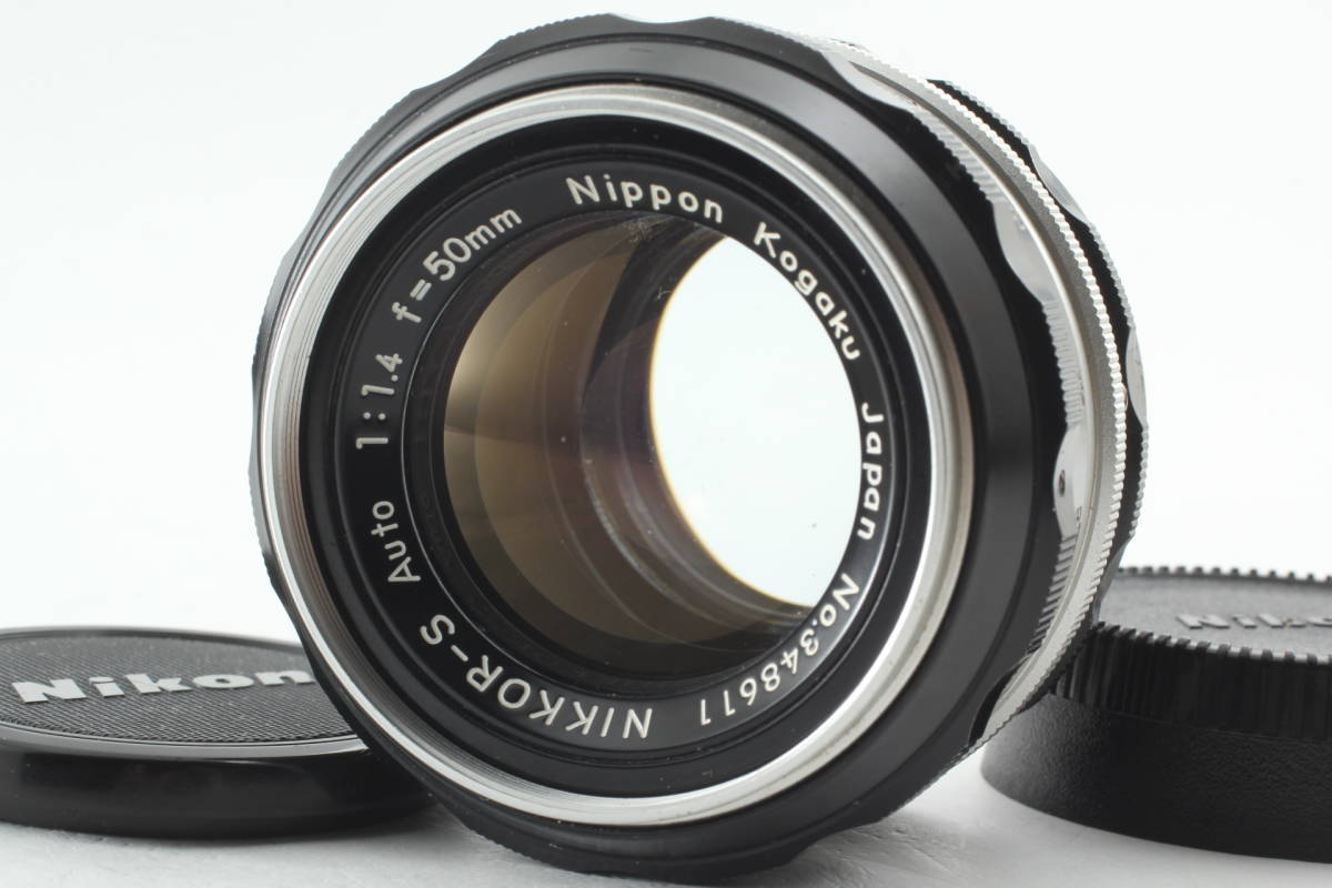 ニコン Nikon 非Ai NIKKOR-S Auto 50mm F1.4 レンズキャップ付き Nikon 
