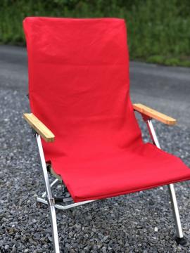 シートカバー ベージュ スノーピークローチェア30 倉敷帆布8号 倉敷