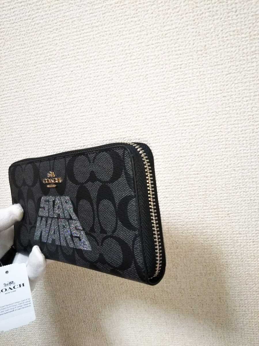 ☆1円☆新品☆コーチ☆ラウンドファスナー長財布☆COACH☆STAR WARS
