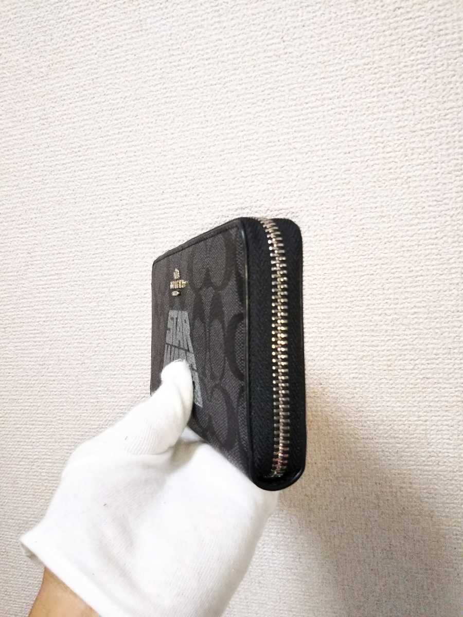 ☆1円☆新品☆コーチ☆ラウンドファスナー長財布☆COACH☆STAR WARS
