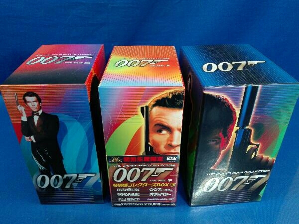 鴨c175 【DVD１枚欠品】007 特別版コレクターズ BOX Volume1・2・3 DVD18枚セット ジェームス・ボンド・コレクション