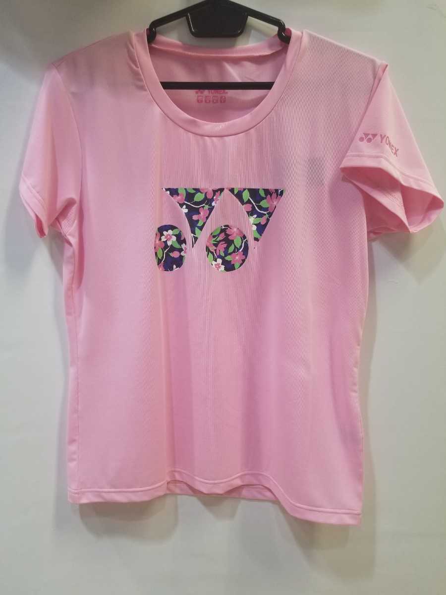 【SALE，大人気】 ヨネックス ウィメンズドライTシャツ Oサイズ レディース 16365 ライトピンク(半袖Tシャツ)｜売買されたオークション情報、yahooの商品情報をアーカイブ公開 - オークファン 半袖Tシャツ