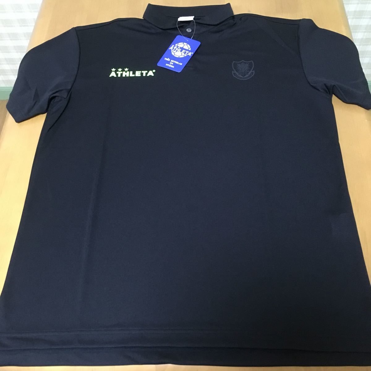 【得価，大人気】 ATHLETA アスレタ 栃木SC 半袖 ポロシャツ 黒 2XO 品(Jリーグ)｜売買されたオークション情報、yahooの商品情報をアーカイブ公開 - オークファン ユニフォーム