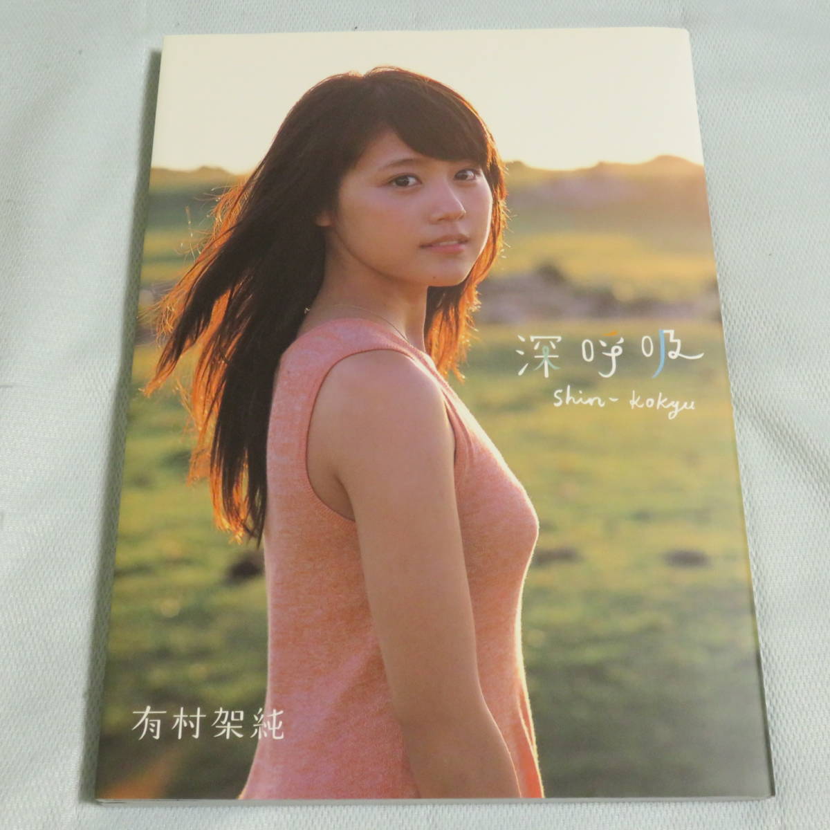 1円スタート 有村架純1st写真集 深呼吸-Shin Kokyu- 訳アリ品 の入札