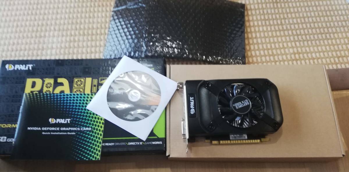 ★Palit NVIDIA GeForce GTX1050Ti 4GB STORMX　（NE5105T018G1-1070F）送料無料★