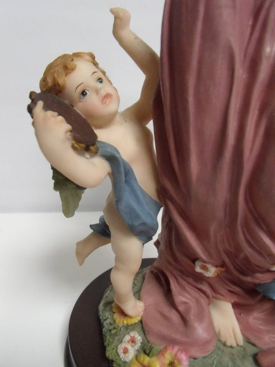 希少品】リカルドシェルマニ 少女達と お花 イタリア 陶器