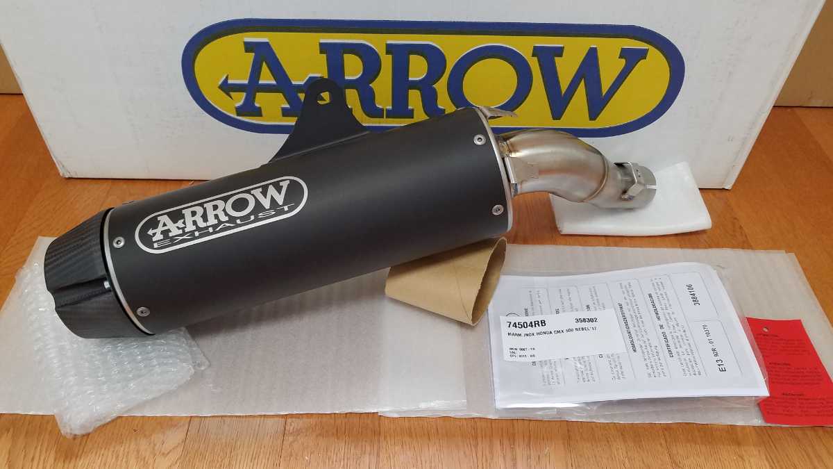 ARROW スリップオン (アロー) アロー スリップオンマフラー マフラー 0
