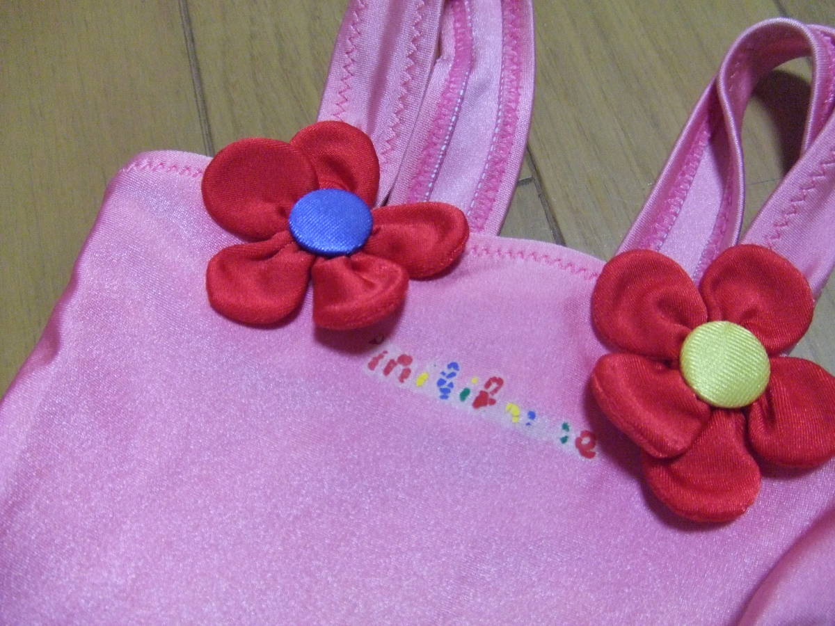 ミキハウス キッズ 子供 幼児 女の子 水着 ワンピース サイズ 80 ｋ121 80 75 84cm 売買されたオークション情報 Yahooの商品情報をアーカイブ公開 オークファン Aucfan Com