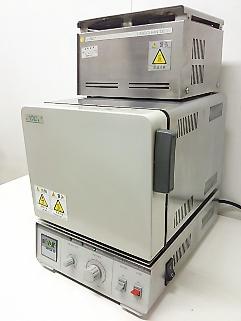 1円スタート ジーシー オートファーネス QF-E リングファーネス 焼成炉 ＆ ラボクリーン QC-I 歯科技工 動作良好 A3885(その ...