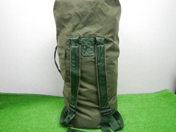 ダッフルバッグ OD ナイロン 米軍 米軍実物 ナイロン製 BAG DUFFEL 新型 放出の サバゲー 米軍デッドストック 美品 | ODグリーン STORE